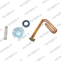 ТЭН 2,5 кВт левый (he1) для водонагревателя Ariston ABS SL 30 QH, комплект (tenkoLABSSL30QH)