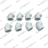 Комплект углов полипропиленовых 45 гр 32 мм 8 штук PPRС (ugolpolip4532)