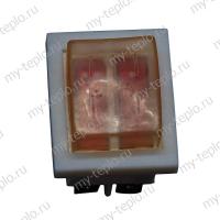 Термекс Выключатель 2-клавишный с подсветкой (SpT050176)