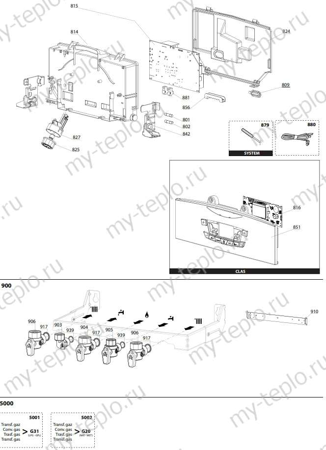 Запчасти Ariston CLAS X 28 FF купить в Ярославле