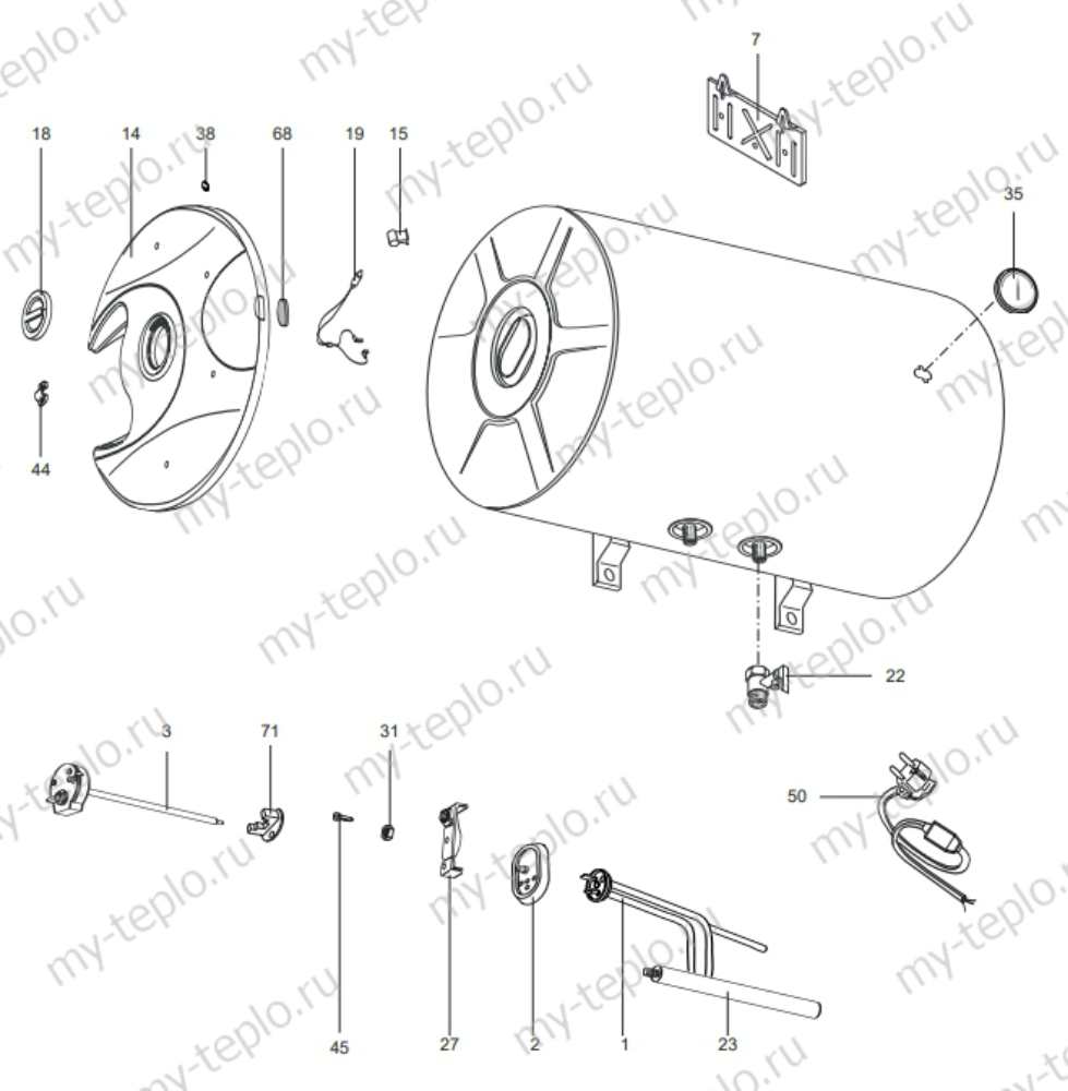 Запчасти Ariston ABS SGHP 80 H купить в Ярославле