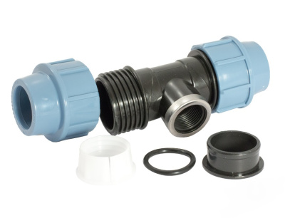 ПНД Тройник 32х1"х32 вн/р Unipump (61324)